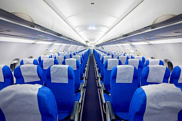 Airbus салон воздух