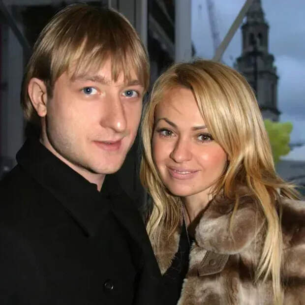 Евгений Плющенко и Яна Рудковская