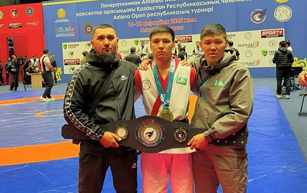 Пожарный из Караганды Марат Сражатов завоевал бронзу Чемпионата Азии по MMA