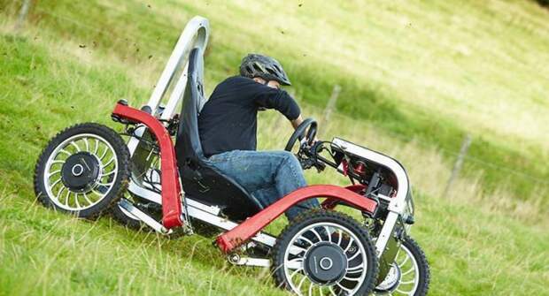 Swincar e-Spider: Вездеход на четырёх лапах и со смешным именем