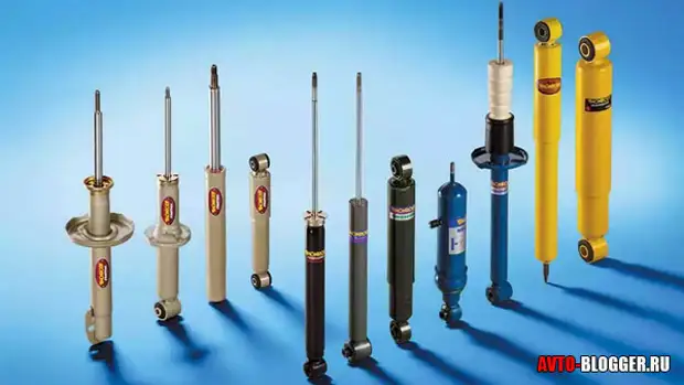 виды амортизаторов