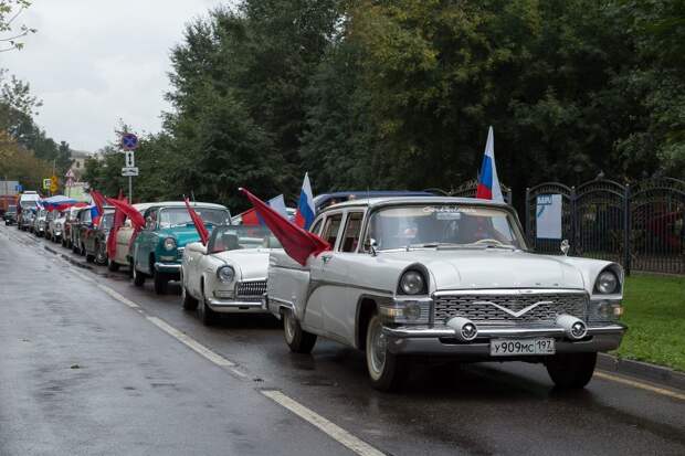В ЮВАО стартовал пробег ретро-автомобилей