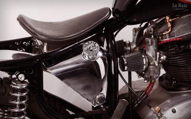0013-BSA13 BSA 650 Молния от La Raiz Motorcycle.