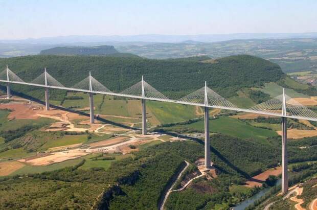 Millau Viaduct Bridge автопутешествие, дорога, дороги