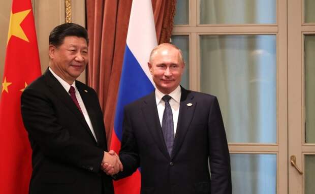 Владимир Путин и Си Цзиньпин