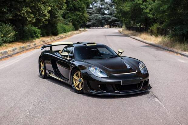 Porsche Gemballa Mirage GT 2005 года "Gold Edition" известного камерунского футболиста