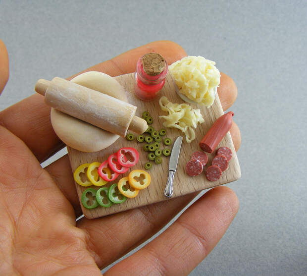 Аппетитные миниатюры от израильского мастера miniature food shay aaron 26 Аппетитные миниатюры от израильского мастера