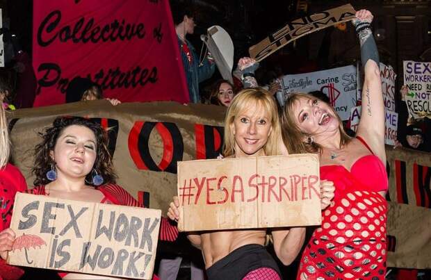 Как в Лондоне проходила забастовка проституток