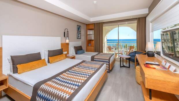 отеле Kirman Sidera Luxury and Spa 5* стандартный номер