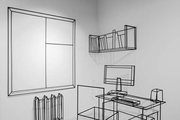 Анна Желудь, экспозиция выставки «Персональное пространство» в PA Gallery, 2021 год