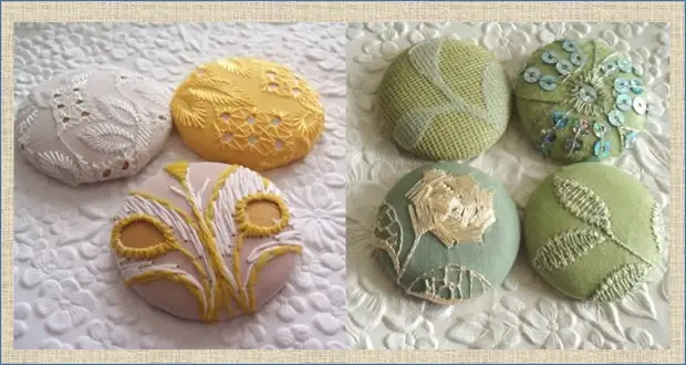 Пуговицы своими руками - 5 отличных способов и множество примеров