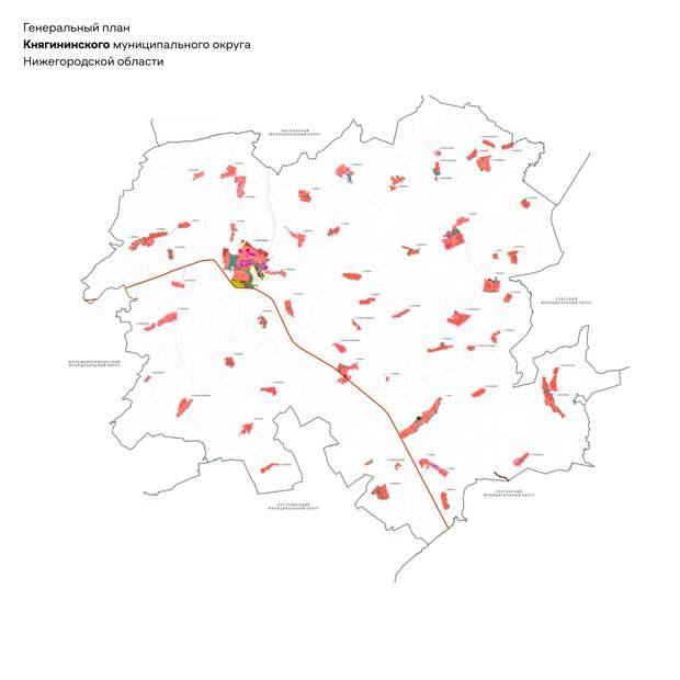 Утверждены генпланы и ПЗЗ Княгининского и Павловского округов