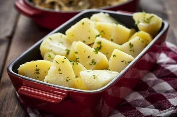 Вареный картофель
