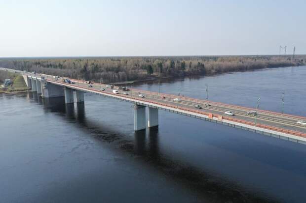 На трассе «Кола» 16 мая разведут Ладожский мост