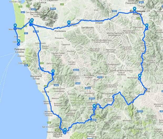 По Тоскане на велосипеде Путешествия, Велосипед, Тоскана, Италия, Велопрогулка, Длиннопост