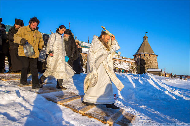 Соловки, крещение Соловки, крещение