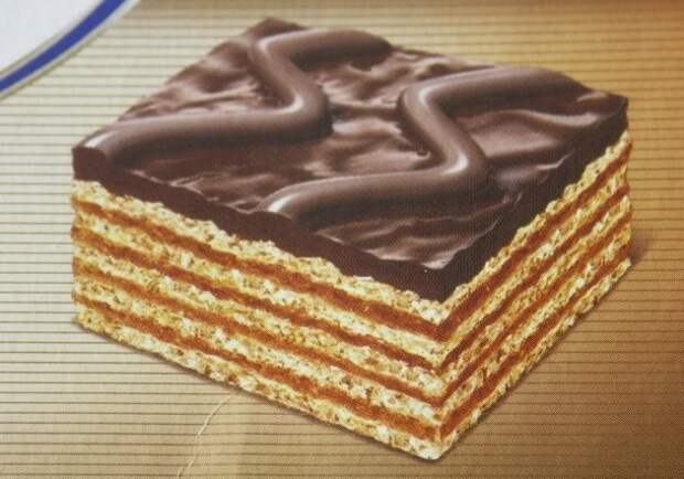 Вафельный торт СССР, торт