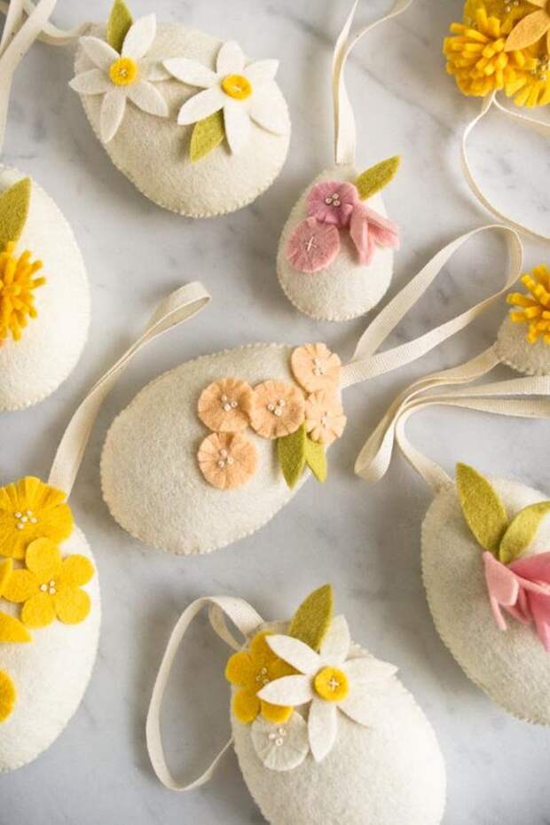 Heirloom Wool Easter Eggs