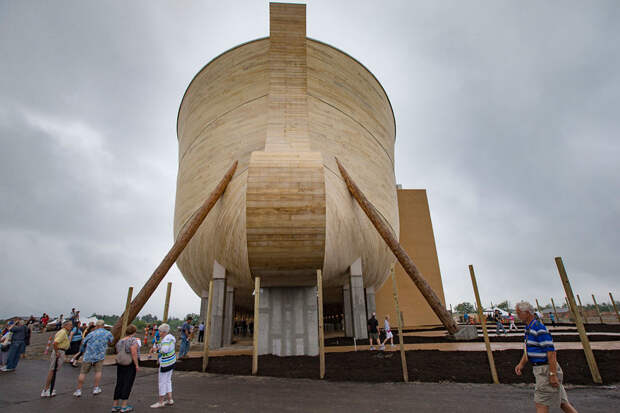 В США построили Ноев Ковчег в натуральную величину ковчег, сша