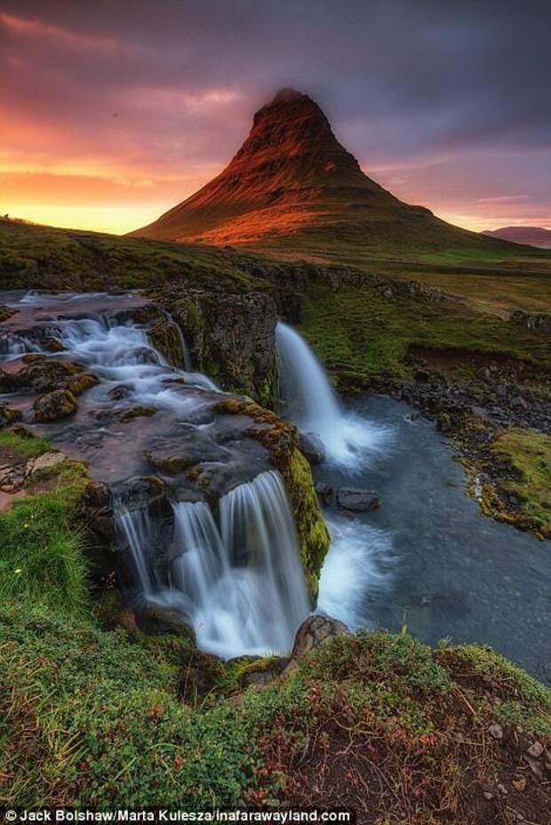 Гора Киркьюфетль в Исландии в мире, красивые фото, красивый вид, пейзажи, природа, путешествия, фото, фотографы