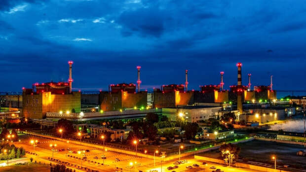 В «Росэнергоатоме» заявили, что работа на Запорожской АЭС идет в штатном режиме