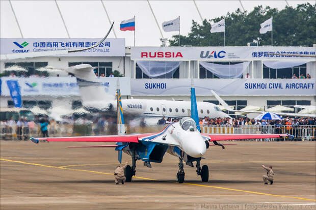 Русские витязи и Стрижи на China Airshow 2016 Русские витязи и Стрижи на China Airshow 2016