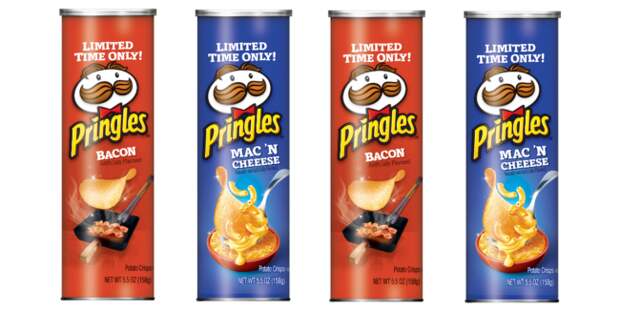 Чипсы Pringles поменяют дизайн свой легендарной упаковки