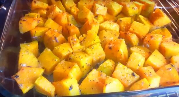 Тыква, запеченная в духовке-ну, очень вкусная Тыква, запеченная в духовке-ну, очень вкусная