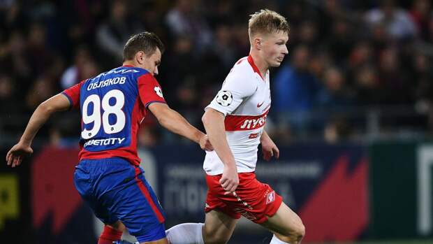 Футболист Рассказов заявил, что следит за "Спартаком"