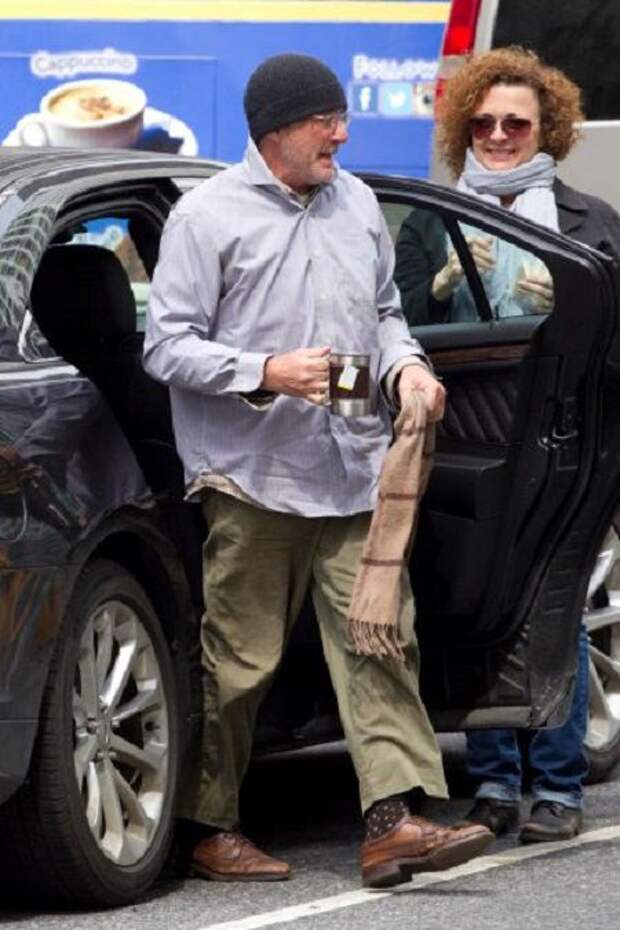 Туристка в Нью-Йорке приняла Ричарда Гира за бездомного. гир, бездомный, пицца