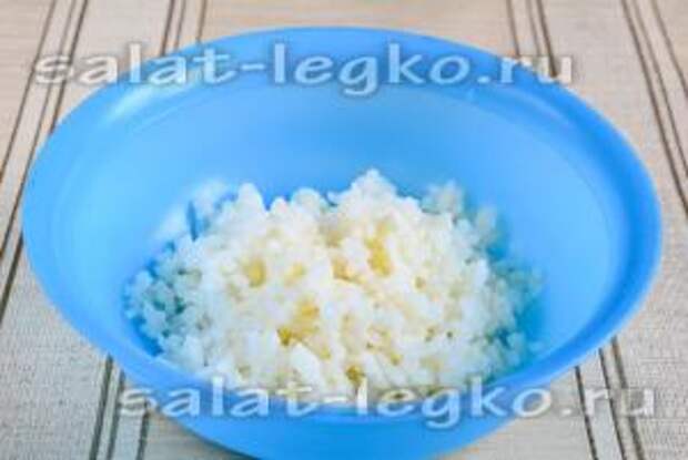 Промываем рис