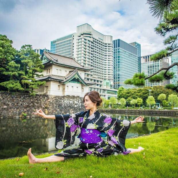Токио, Япония в мире, йога, красиво, разные страны, спорт, фото, фотограф, фотография