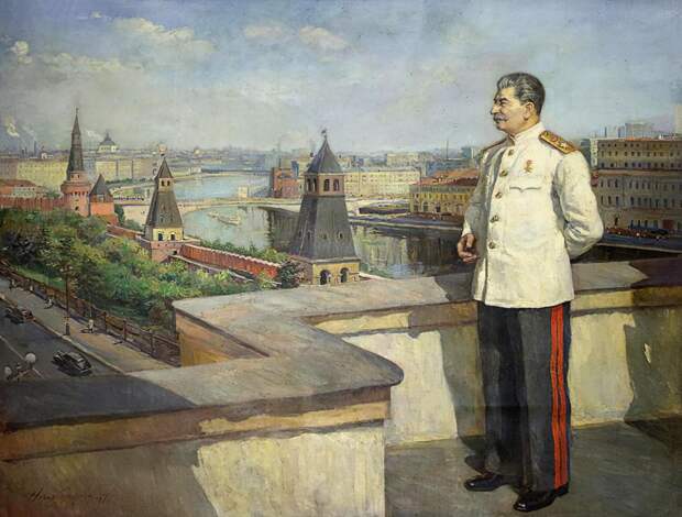 Выступление В.И.Ленина с балкона Моссовета в 1919 году, 1969.jpg