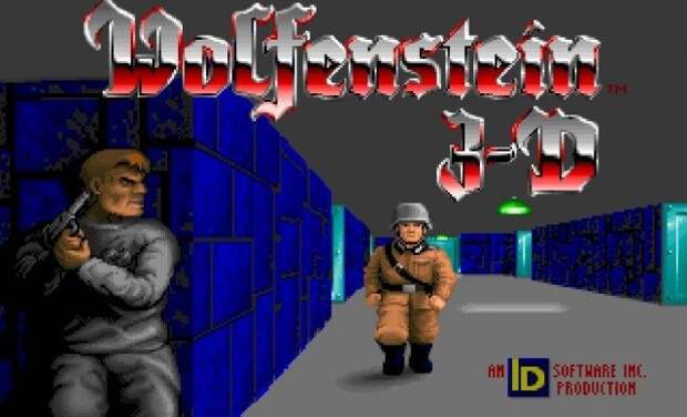 Замок из известной компьютерной игры Wolfenstein