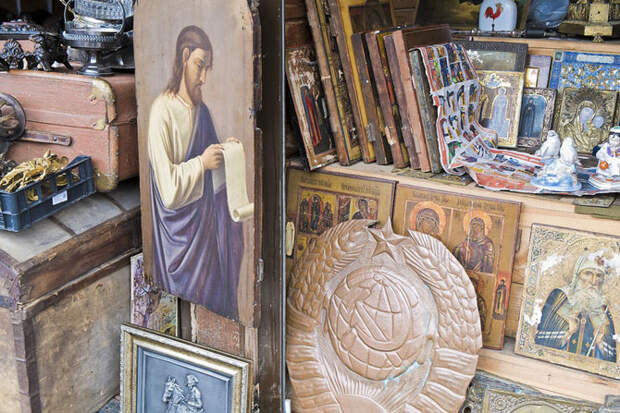 Прогулка по блошиному рынку в Москве