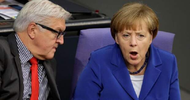 Штайнмайер и Меркель