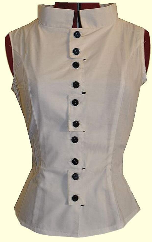 Планка на блузке. Необычные рубашки женские. Блузка на пуговицах. Потайная застежка на блузке.