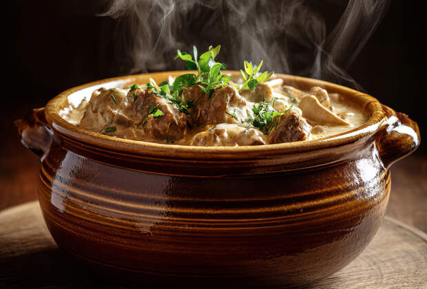 Как приготовить бефстроганов по ГОСТу дома?  Пошаговая инструкция