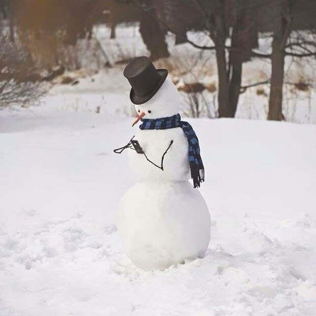 Даже у снеговика должен быть смартфон Instagram Photos, facebook, snowman, новый год, смешно, снеговик, юмор
