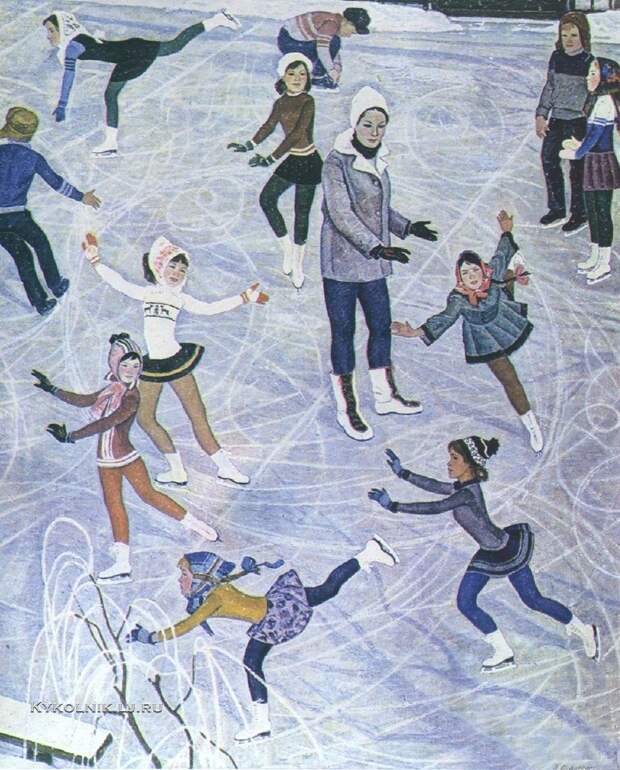 Сафаргалин Асхат Газизулинович (1922-1975) «Зимние кружева» 1970 Сафаргалин Асхат Газизулинович (1922-1975) «Зимние кружева» 1970