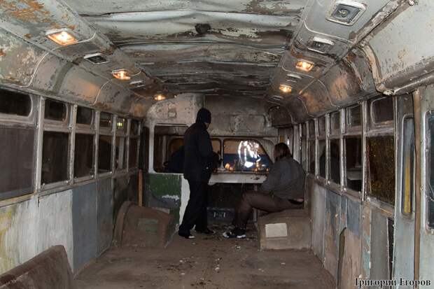 Автобус ЗиС-154 - новый экспонат музея Санкт-Петербурга ЗиС-154, автобус, зис, музей