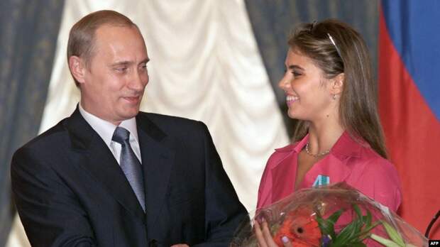 Владимир Путин и Алина Кабаева 