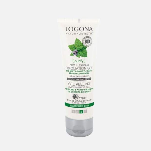 Очищающий гель Deep Cleansing Exfoliation Gel, Logona