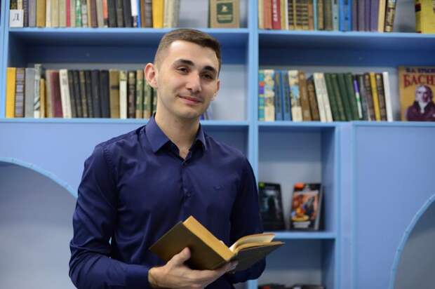 Бислан Нагоев: «Ни секунды не жалею, что попал в библиотеку и осваиваю новую сферу»