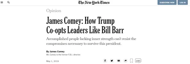 Толкование Барра: почему демократы требуют отставки генпрокурора США из-за доклада Мюллера