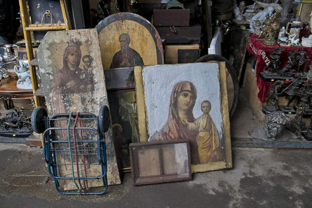 Прогулка по блошиному рынку в Москве