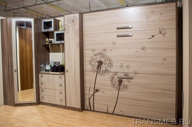 Шкаф кровать трансформер 3 в 1. Умная мебель экономящая пространство в квартире (37 фото + 1 видео) дизайн, интерьер, креатив, мебель, фото