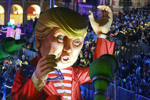 Карнавал в Ницце и неожиданно приличный Трамп