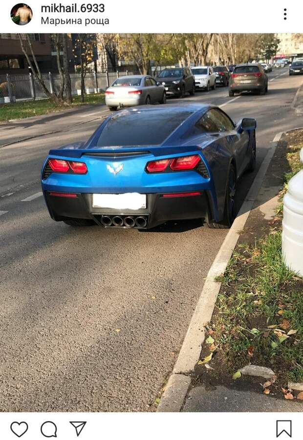 Фото дня: в Марьиной роще замечен редкий спортивный автомобиль