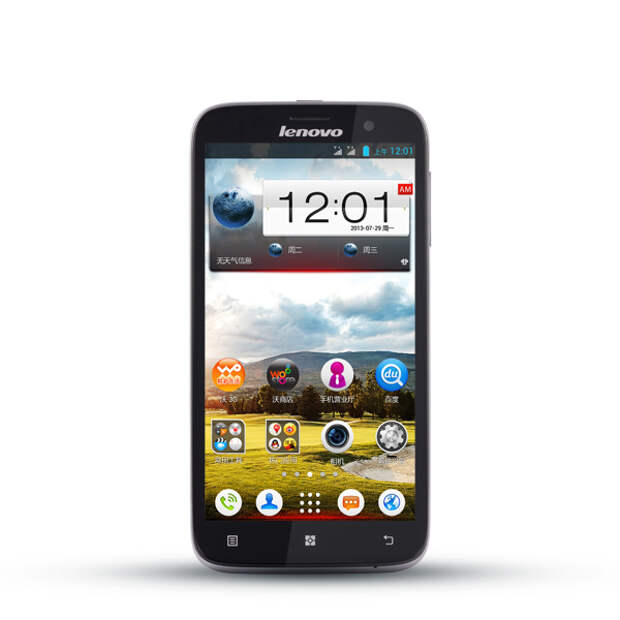 Lenovo A850 5.5 inch IPS 960*540 px MT6582 quad core mobile phone 1Gb ram + 4Gb ROM 5MP camera Android 4.2 Cell phone GPS